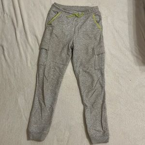Grey sweatpants